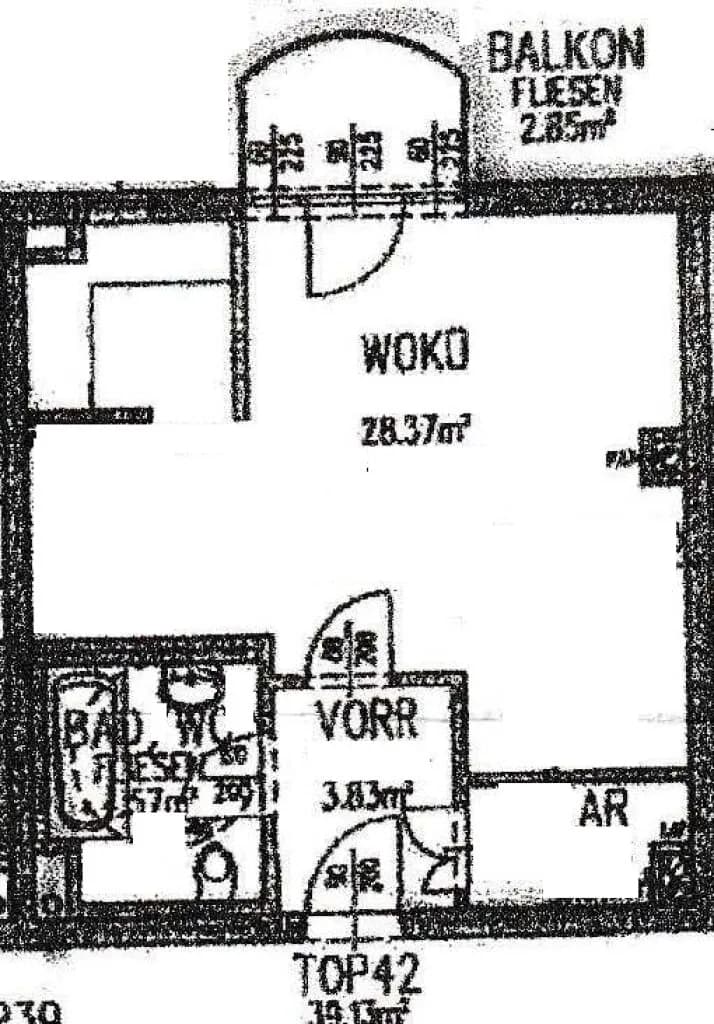 1-Zimmer-Wohnung mieten in Wien – 39,13 m², € 850 – Bild 11 von 12