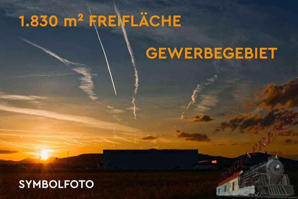 Gewerbeimmobilie mieten in Baden – 1 830 m², € 1.830