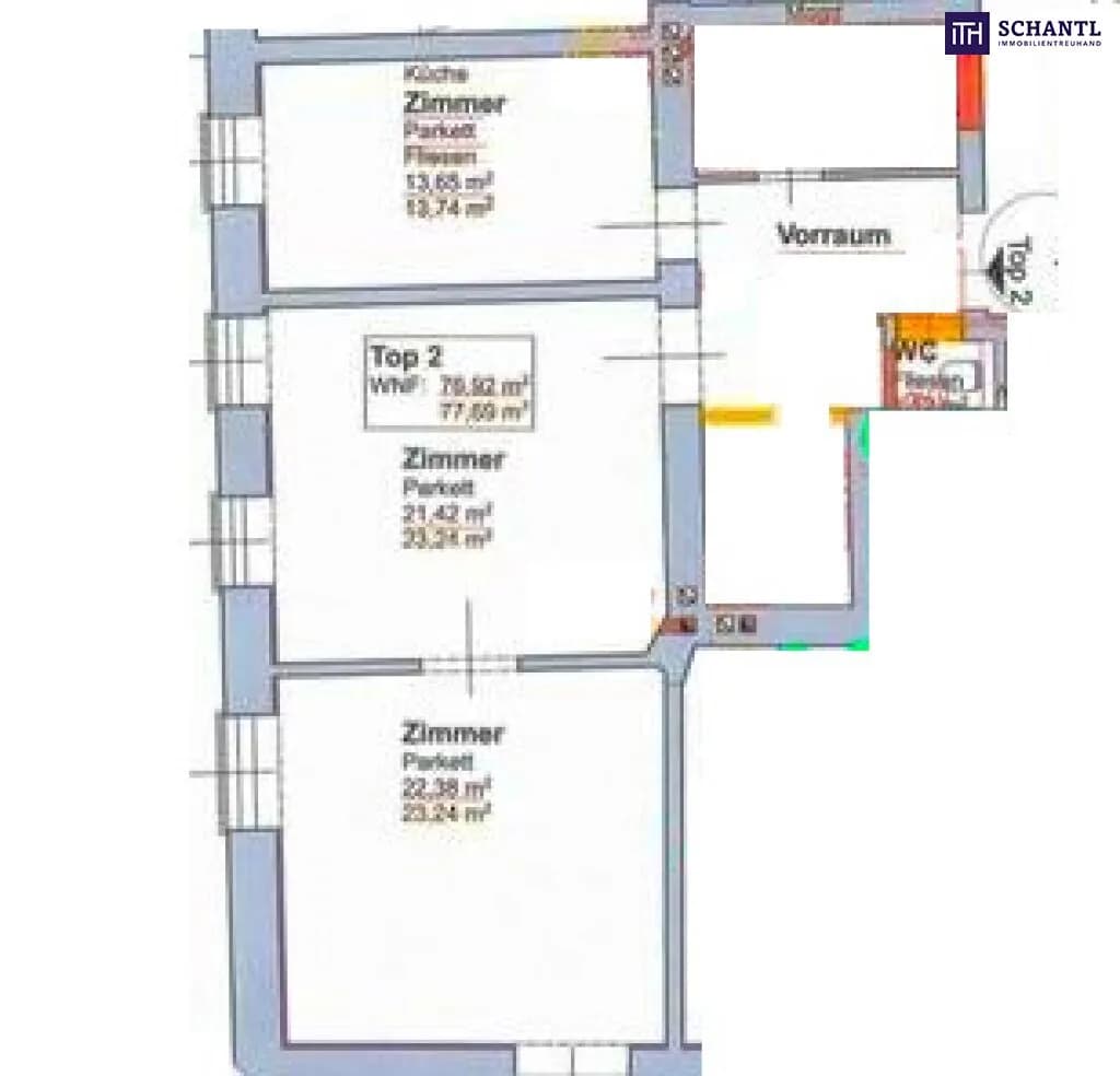 3-Zimmer-Wohnung kaufen in Wien – 76,92 m², € 419.000 – Bild 33 von 33