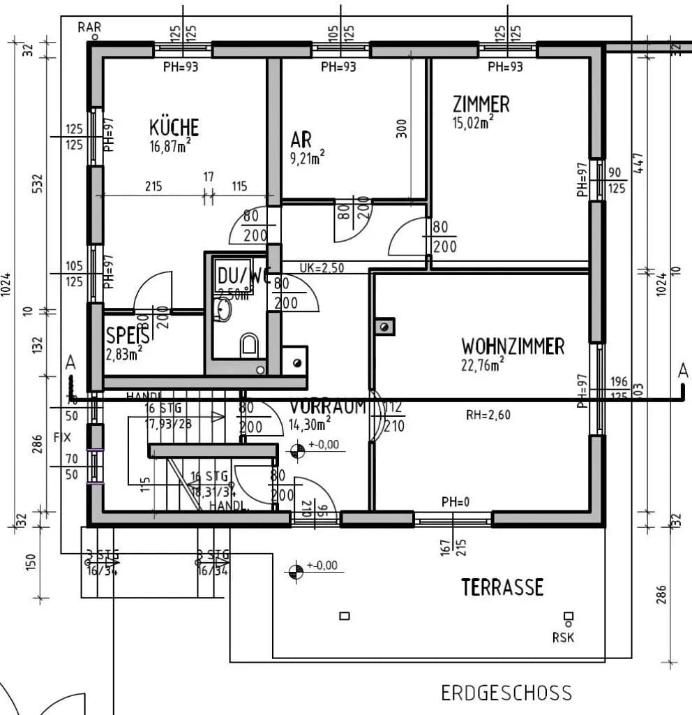 5-Zimmer-Haus kaufen in Mistelbach – 160 m², € 458.000 – Bild 30 von 31