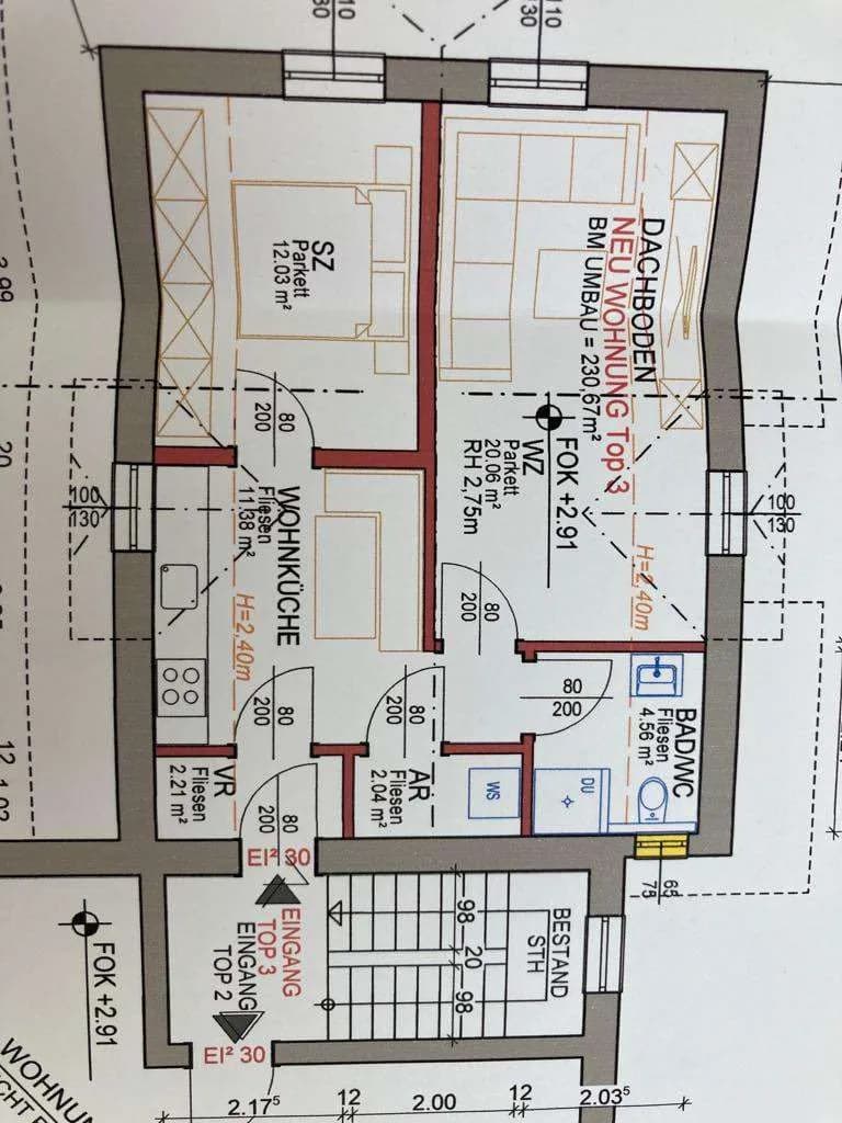 3-Zimmer-Wohnung mieten in Salzburg-Umgebung – 60 m², € 850 – Bild 3 von 10