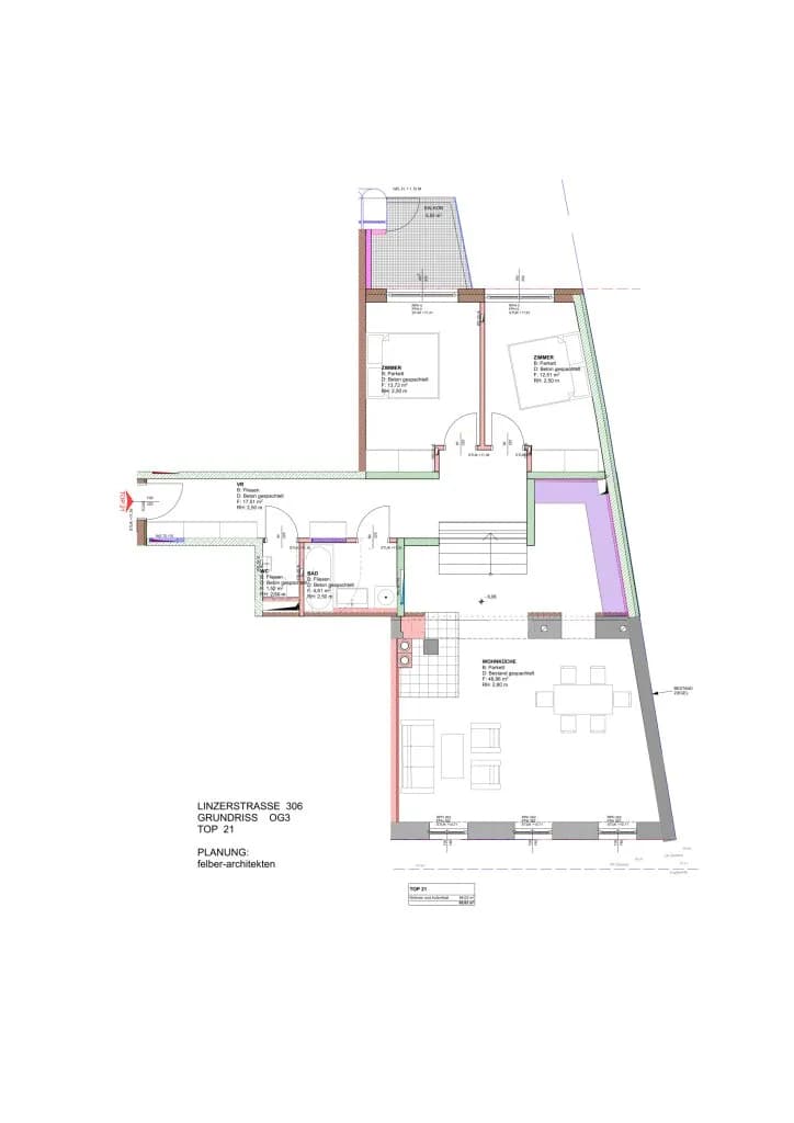 3-Zimmer-Wohnung mieten in Wien – 99,03 m², € 1.900 – Bild 21 von 21