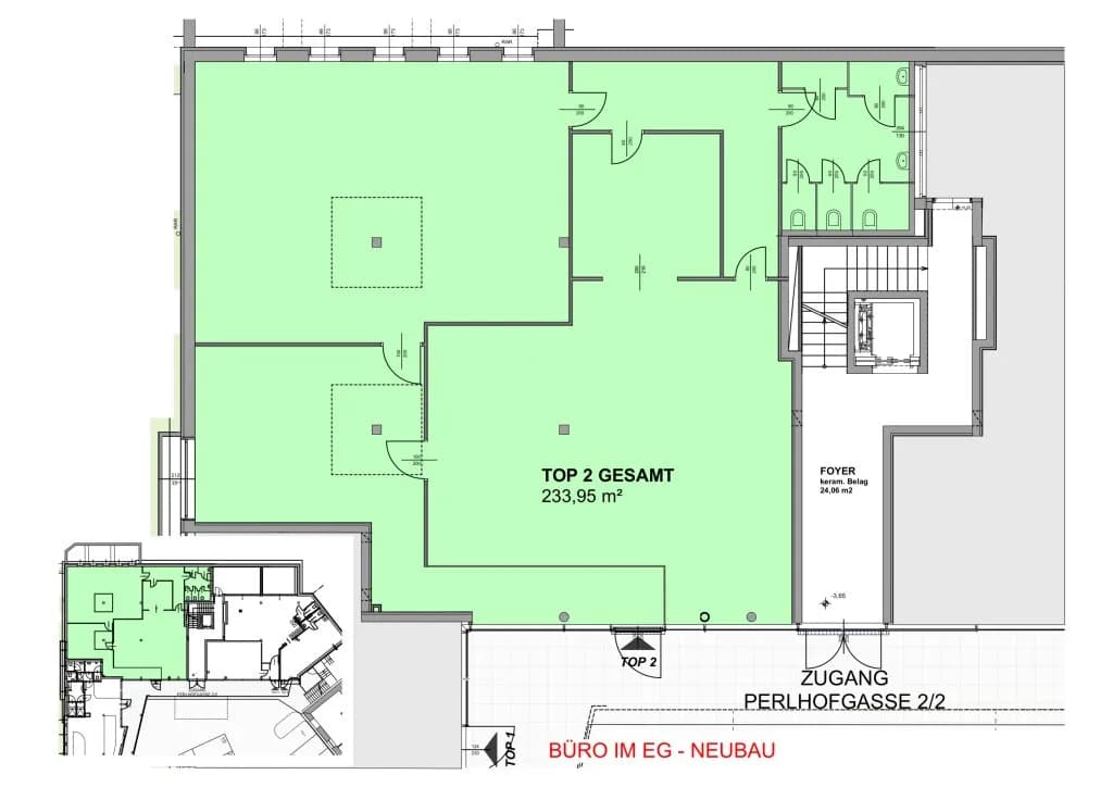 Gewerbeimmobilie mieten in Mödling – 234 m², € 2.680 – Bild 15 von 15