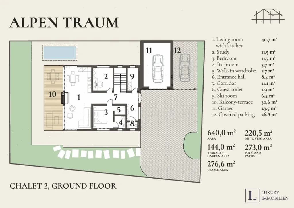 7-Zimmer-Immobilie kaufen in Neunkirchen – 220 m², € 2.180.000 – Bild 27 von 28
