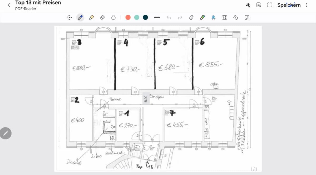 7-Zimmer-Wohnung mieten in Wien – 210 m², € 800 – Bild 24 von 24