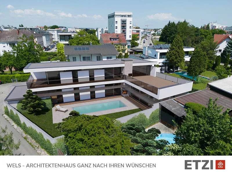 6-Zimmer-Haus kaufen in Wels – 264 m², € 1.750.000