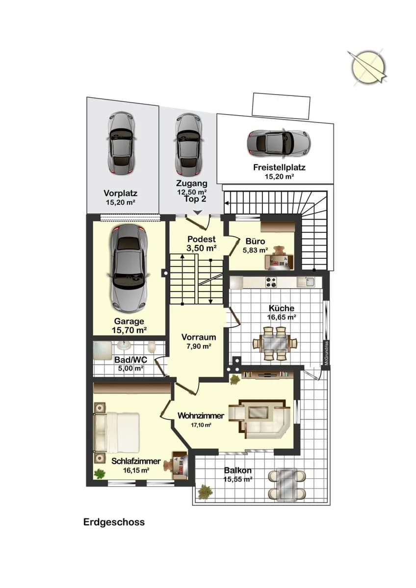 9-Zimmer-Gewerbeimmobilie kaufen in Schwaz – 275 m², € 975.000 – Bild 13 von 16