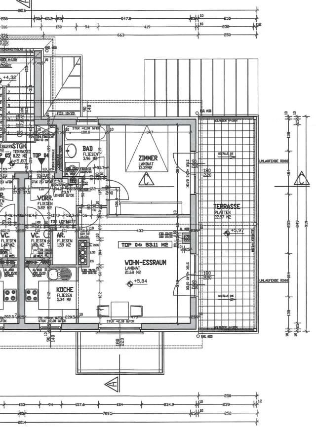 2-Zimmer-Wohnung mieten in Zwettl – 53,11 m², € 536 – Bild 2 von 11