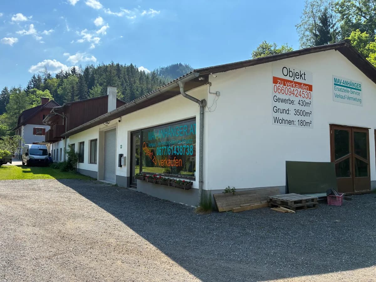 Gewerbeimmobilie kaufen in Bruck-Mürzzuschlag – 610 m², € 490.000 – Bild 1 von 33