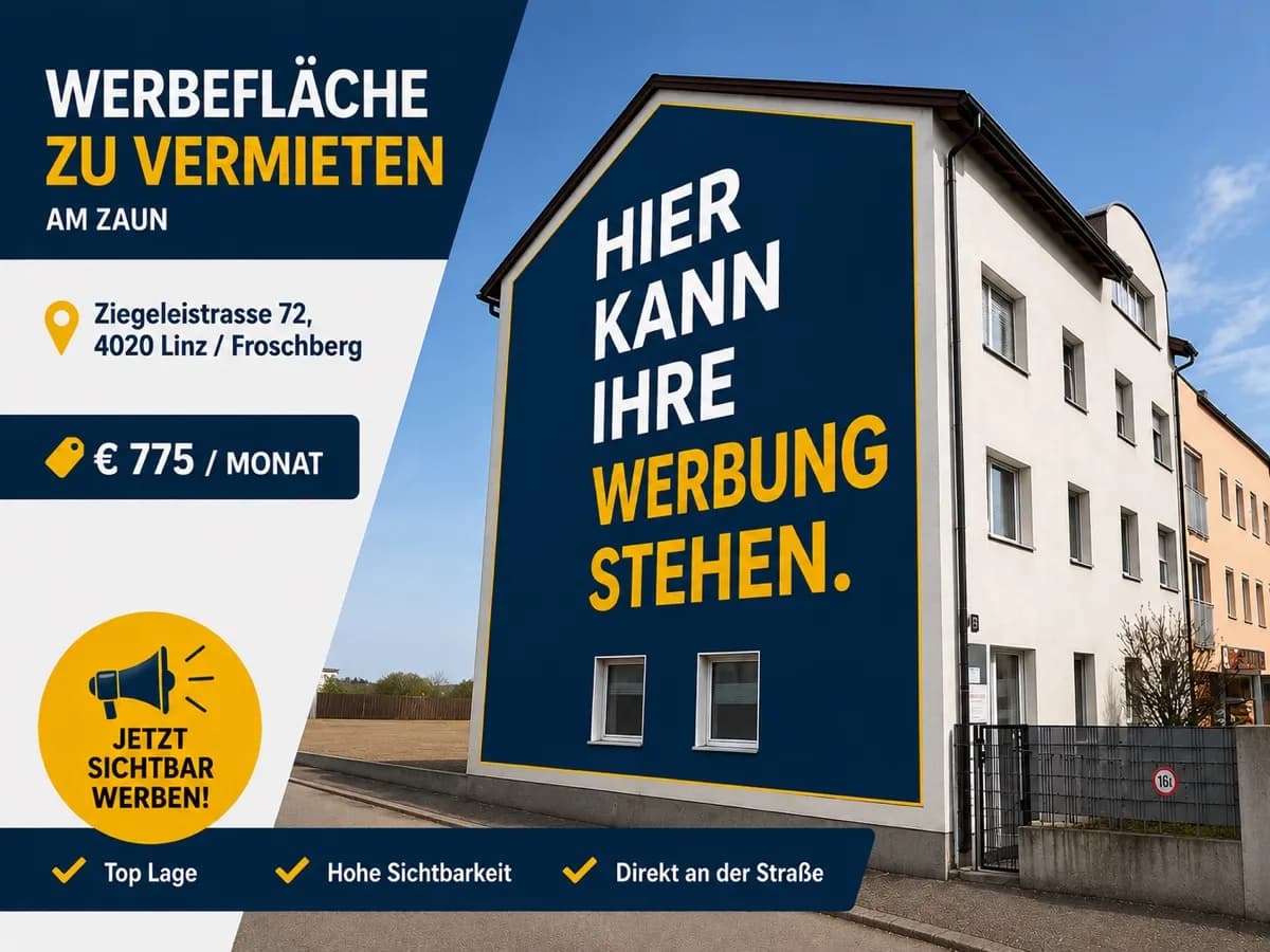 Immobilie mieten in Linz – € 775
