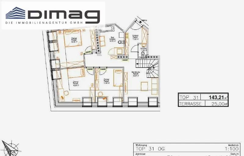4-Zimmer-Wohnung kaufen in Wien – 143 m², € 995.000 – Bild 21 von 22