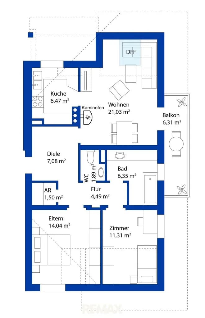 3-Zimmer-Wohnung kaufen in Grieskirchen – 74,17 m², € 189.000 – Bild 13 von 13