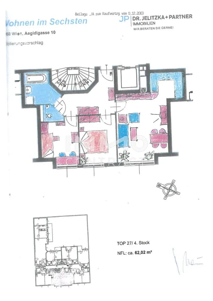 3-Zimmer-Wohnung mieten in Wien – 62,02 m², € 1.341 – Bild 20 von 21