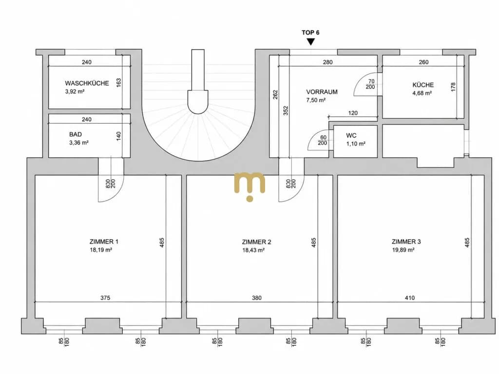 3-Zimmer-Wohnung kaufen in Wien – 77,11 m², € 359.000 – Bild 12 von 13