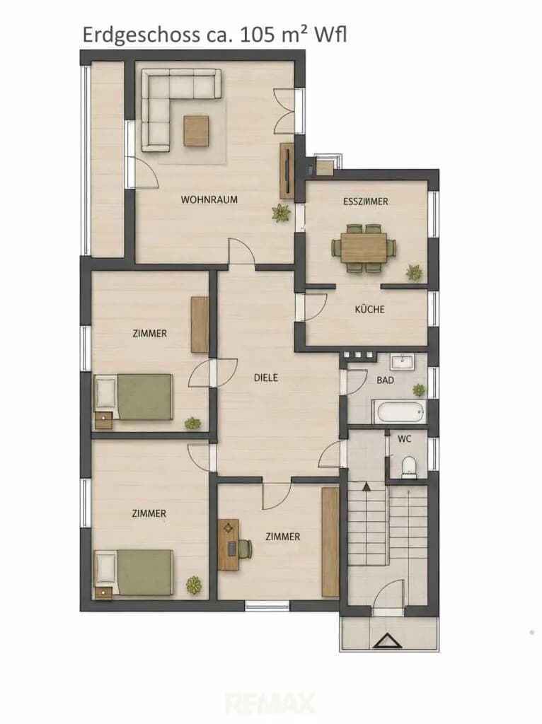 3-Zimmer-Haus kaufen in Güssing – 105 m², € 215.000 – Bild 38 von 39
