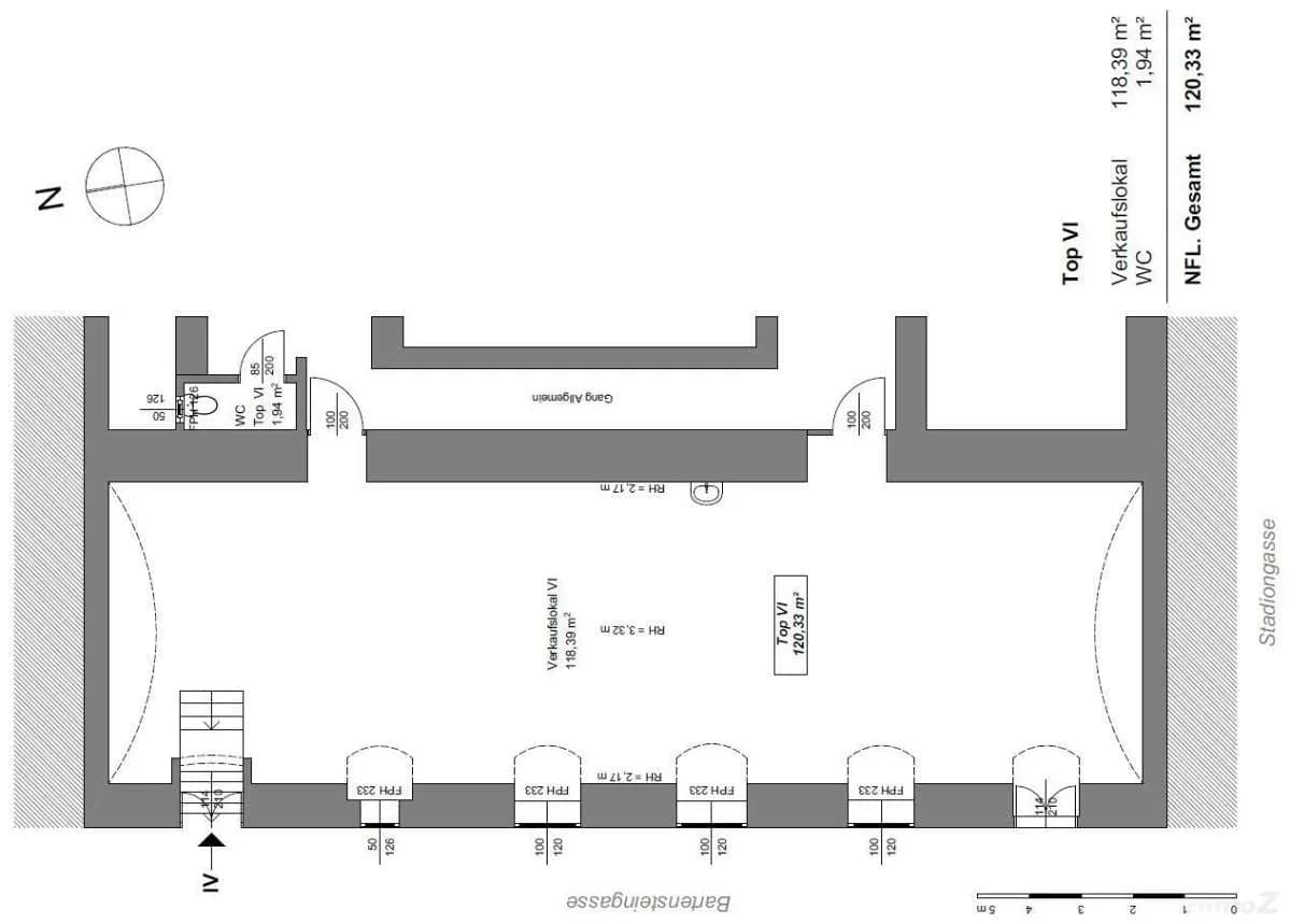 1-Zimmer-Gewerbeimmobilie mieten in Wien – 120 m², € 2.190 – Bild 4 von 8