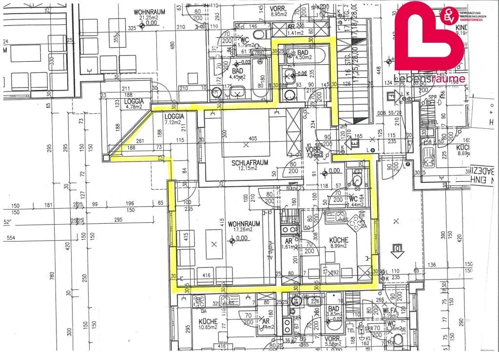 2-Zimmer-Wohnung mieten in Gmunden – 60,27 m², € 657 – Bild 8 von 8