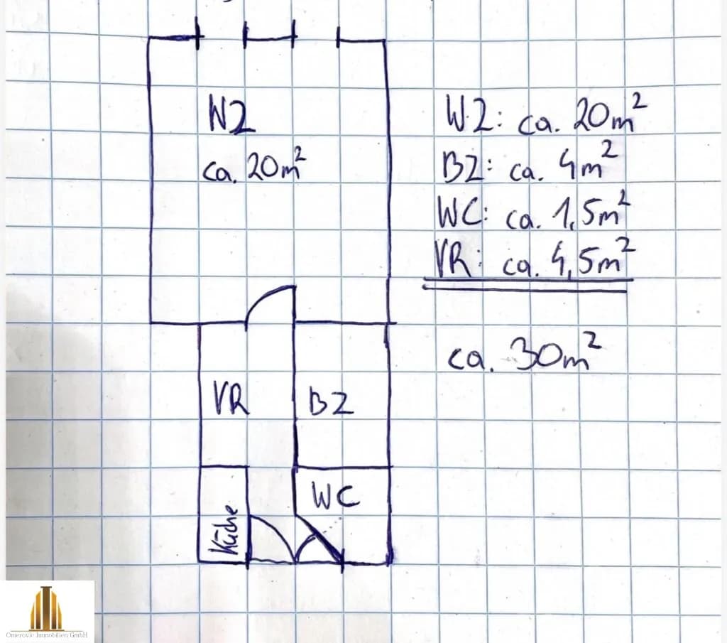 1-Zimmer-Wohnung kaufen in Wien – 29 m², € 89.000 – Bild 7 von 7