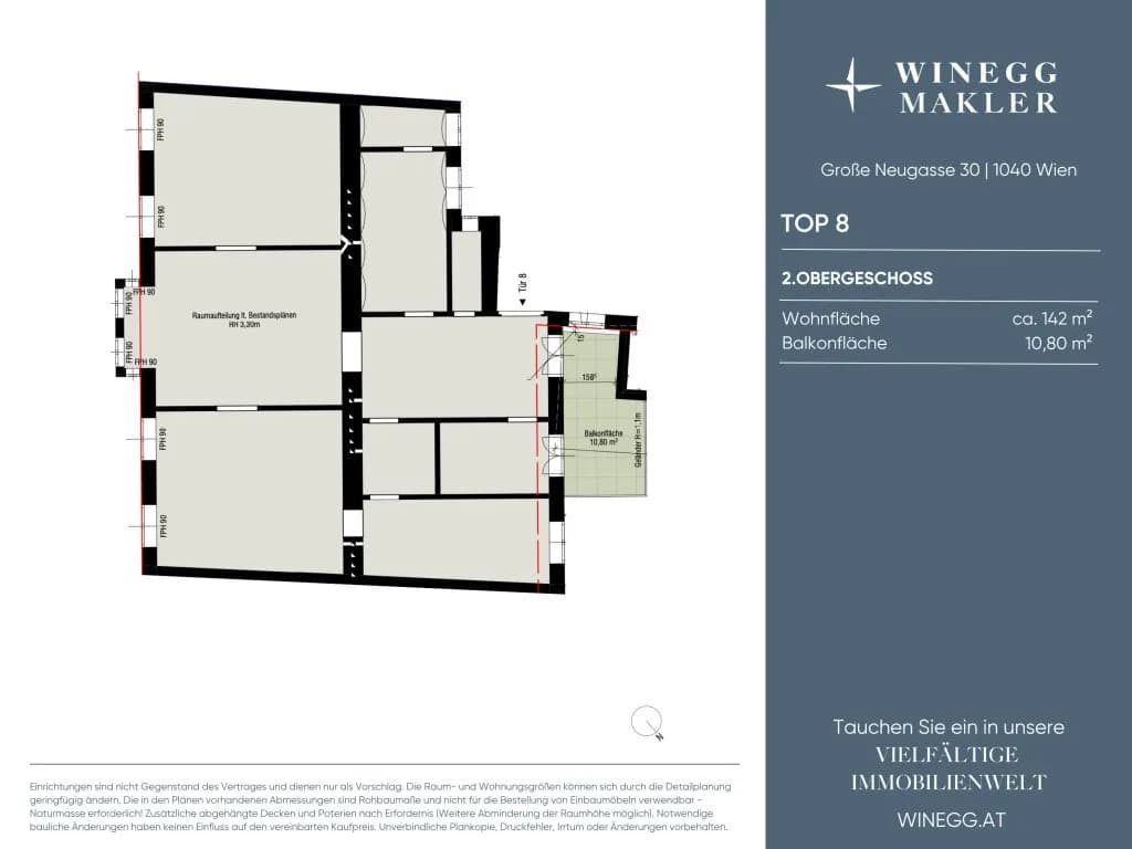 4-Zimmer-Wohnung kaufen in Wien – 142,48 m², € 1.170.000 – Bild 16 von 16