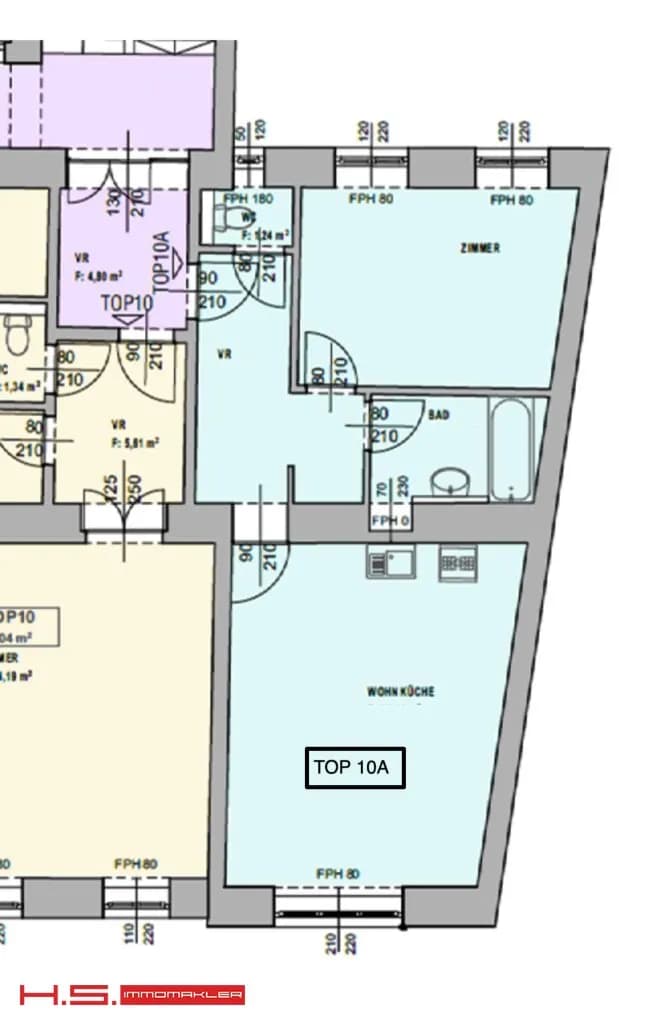 2-Zimmer-Wohnung kaufen in Wien – 55 m², € 339.000 – Bild 17 von 17