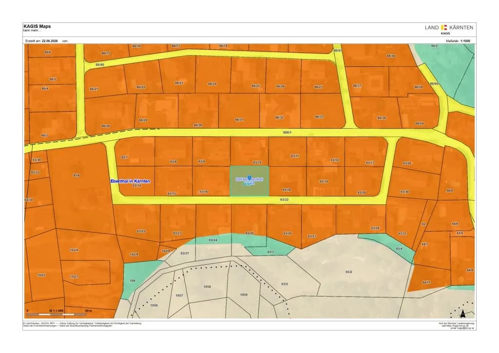 Grundstück kaufen in Klagenfurt Land – 799 m², € 134.232 – Bild 12 von 12