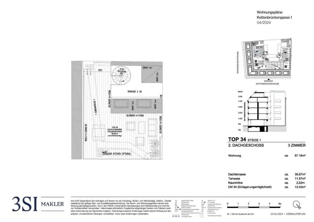 3-Zimmer-Wohnung kaufen in Wien – 67,16 m², € 995.000 – Bild 10 von 10