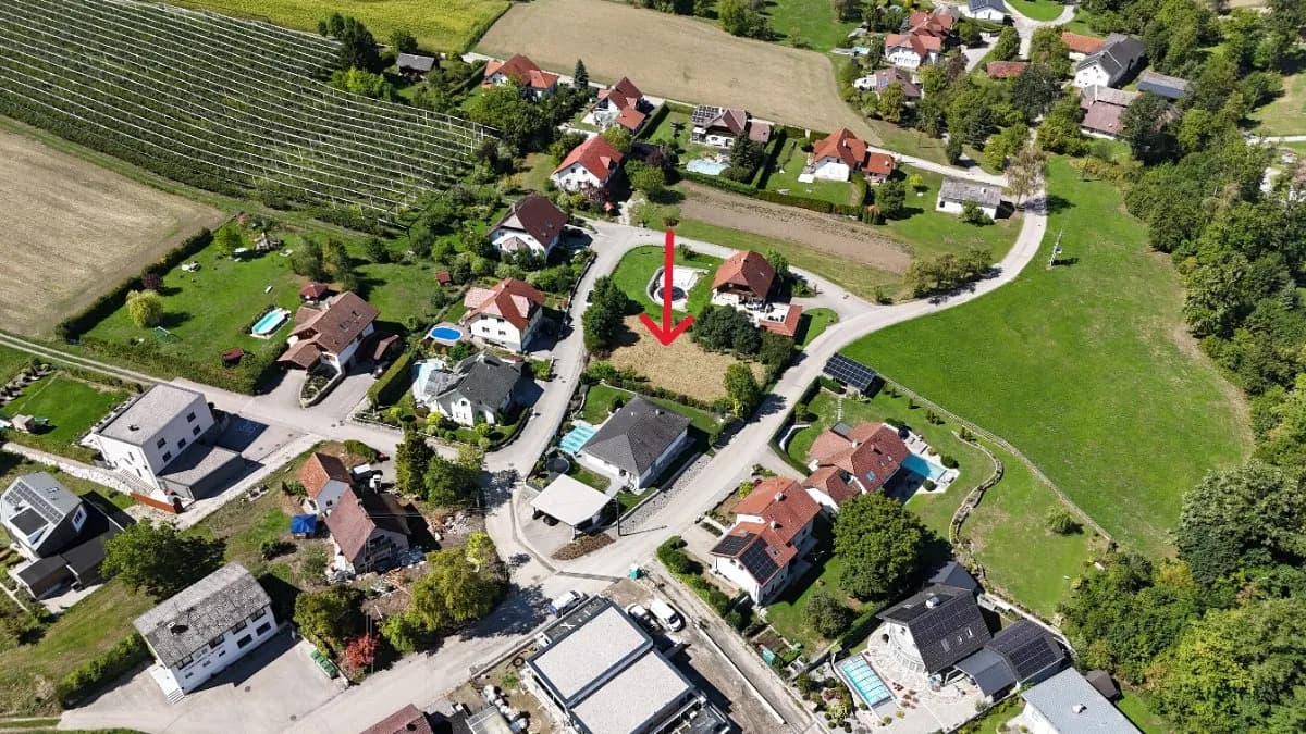 Grundstück kaufen in Eferding – 893 m², € 219.000 – Bild 1 von 7