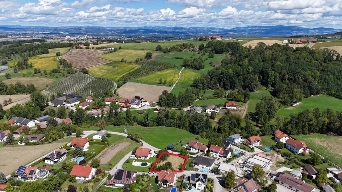 Grundstück kaufen in Eferding – 893 m², € 219.000 – Bild 2 von 7