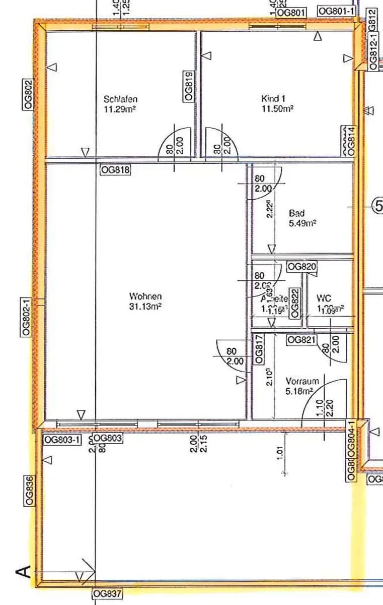 2-Zimmer-Wohnung mieten in Oberwart – 69 m², € 670 – Bild 2 von 2