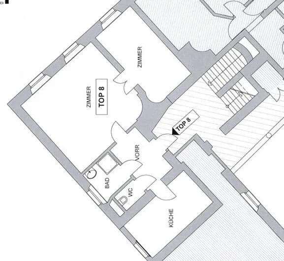 3-Zimmer-Wohnung mieten in Graz – 61,22 m², € 795 – Bild 8 von 9
