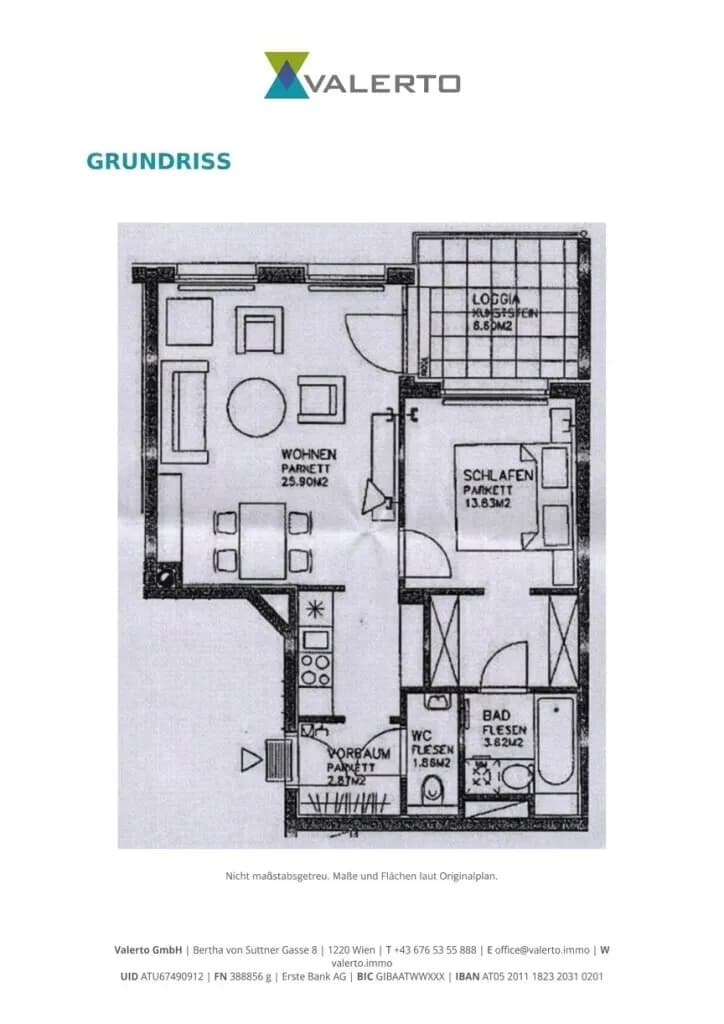 2-Zimmer-Wohnung kaufen in Wien – 47,78 m², € 369.900 – Bild 13 von 13