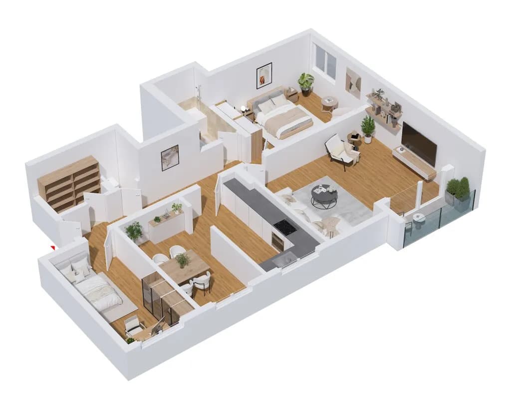 4-Zimmer-Wohnung kaufen in Baden – 87,9 m², € 164.000 – Bild 32 von 32