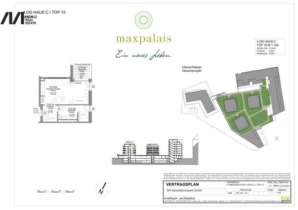 Immobilie kaufen in Villach – 37,4 m², € 247.000 – Bild 5 von 5