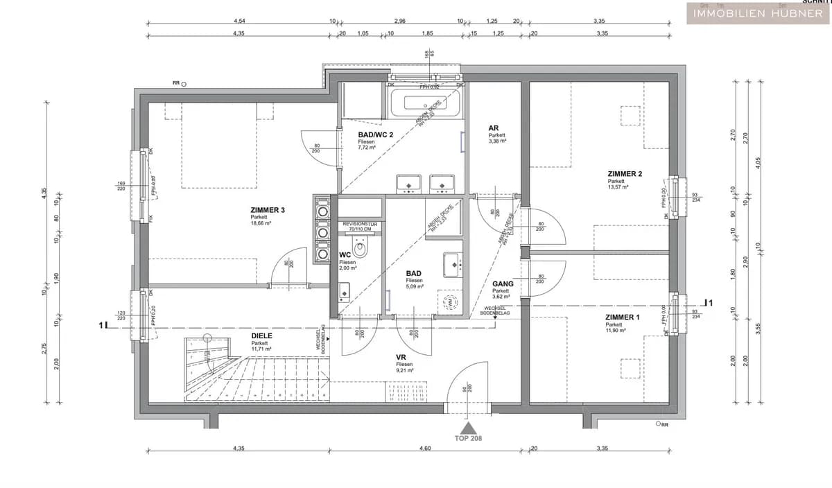 4-Zimmer-Wohnung kaufen in Wien – 117 m², € 1.200.000 – Bild 27 von 30
