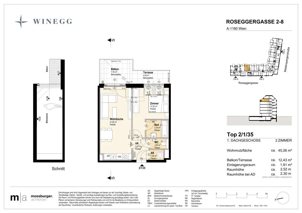 Immobilie kaufen in Wien – 45,1 m², € 367.700 – Bild 12 von 12