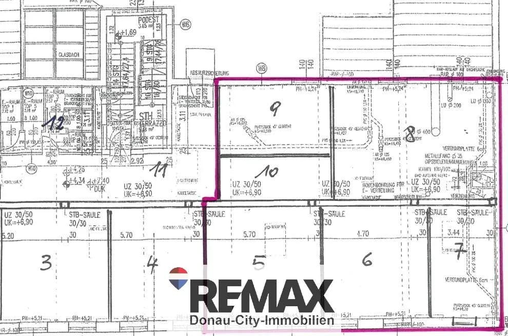 6-Zimmer-Gewerbeimmobilie mieten in Wien – 150 m², € 2.140 – Bild 5 von 13