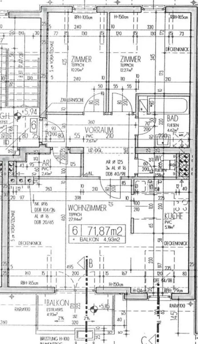 3-Zimmer-Wohnung mieten in Tulln – 71,87 m², € 568 – Bild 5 von 5