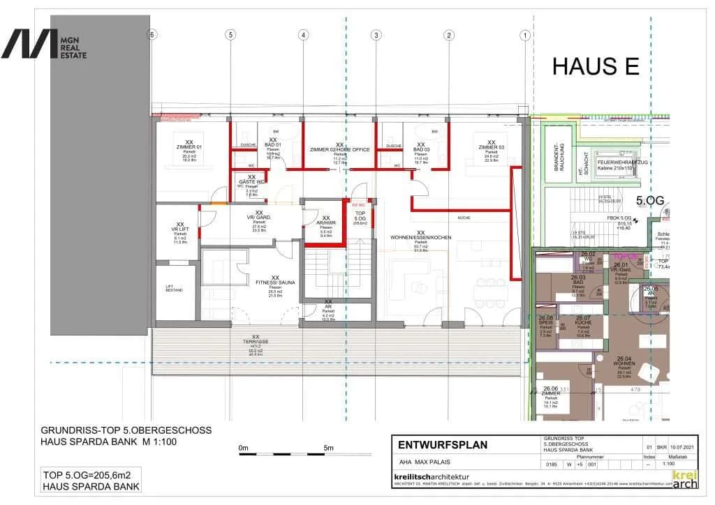 4-Zimmer-Wohnung kaufen in Villach – 205,6 m², € 1.487.000 – Bild 8 von 8