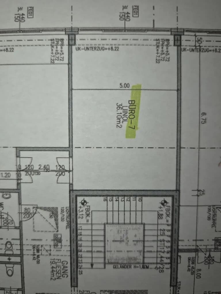 1-Zimmer-Gewerbeimmobilie mieten in Baden – 36 m², € 491 – Bild 5 von 5