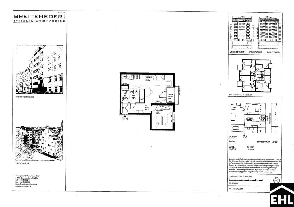 2-Zimmer-Wohnung mieten in Wien – 46,48 m², € 1.019 – Bild 9 von 9