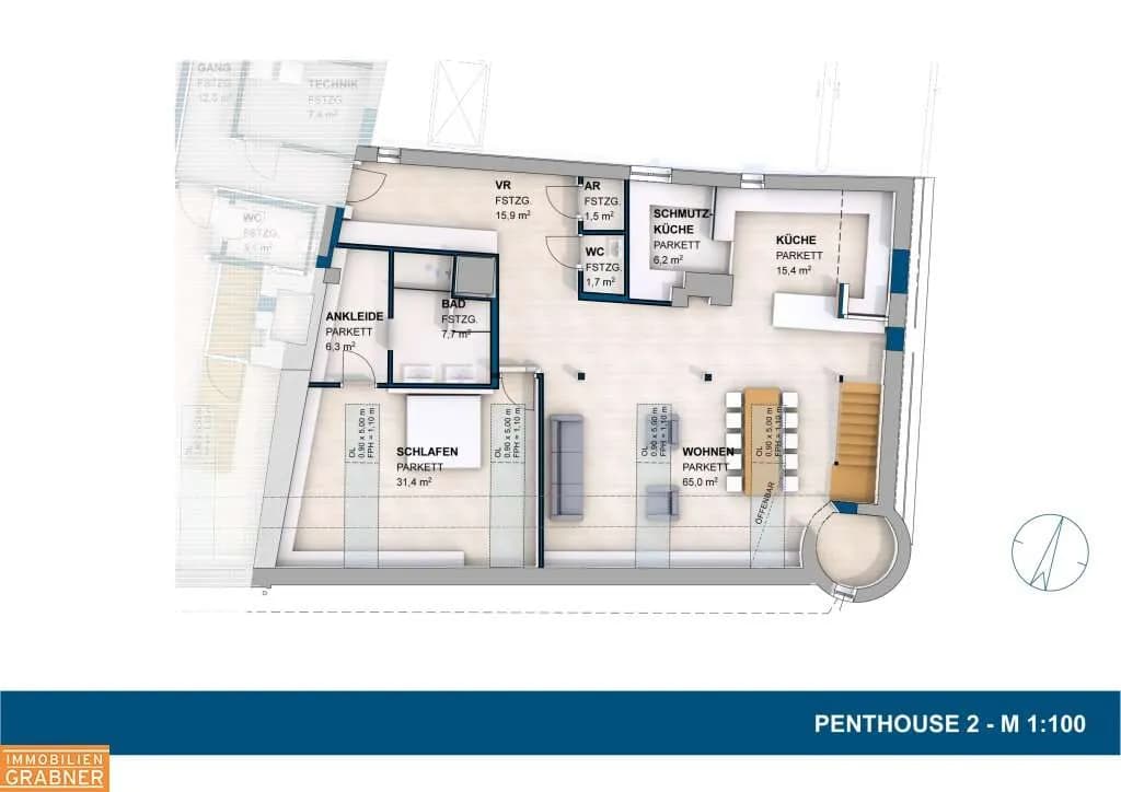 3-Zimmer-Wohnung kaufen in Gmunden – 151,1 m², € 1.295.000 – Bild 20 von 21