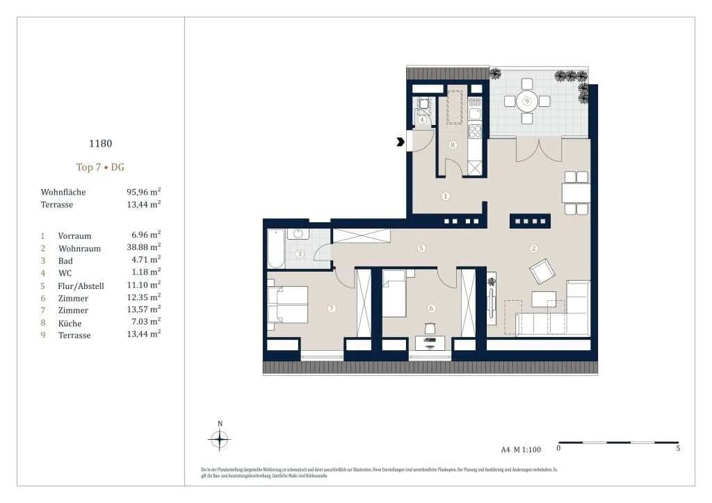 3-Zimmer-Wohnung kaufen in Wien – 95,96 m², € 799.000 – Bild 17 von 17
