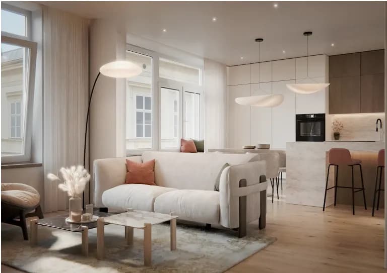 2-Zimmer-Wohnung mieten in Krems an der Donau – 45 m², € 846 – Bild 2 von 3