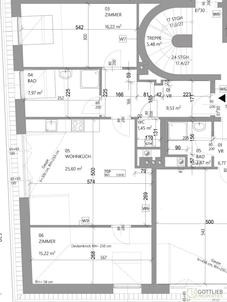 3-Zimmer-Wohnung kaufen in Wien – 75,99 m², € 479.000 – Bild 22 von 22