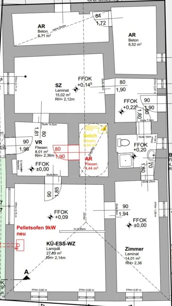 3-Zimmer-Haus kaufen in Zwettl – 80 m², € 78.000 – Bild 16 von 18