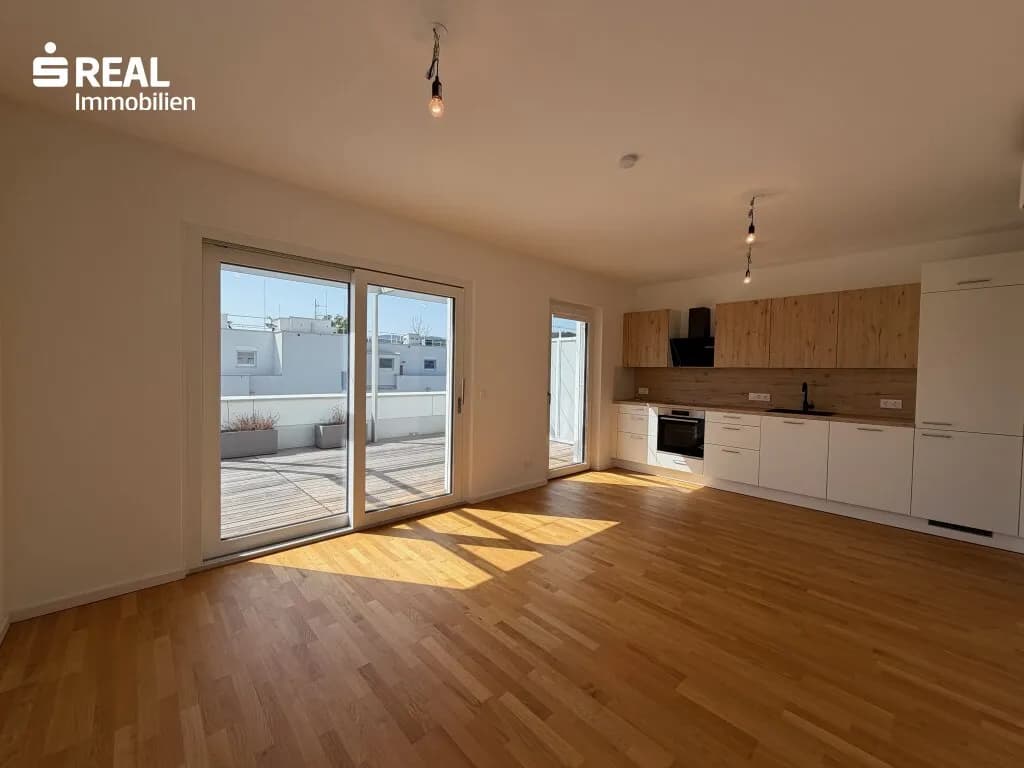 2-Zimmer-Wohnung mieten in Mödling – 52,96 m², € 1.282