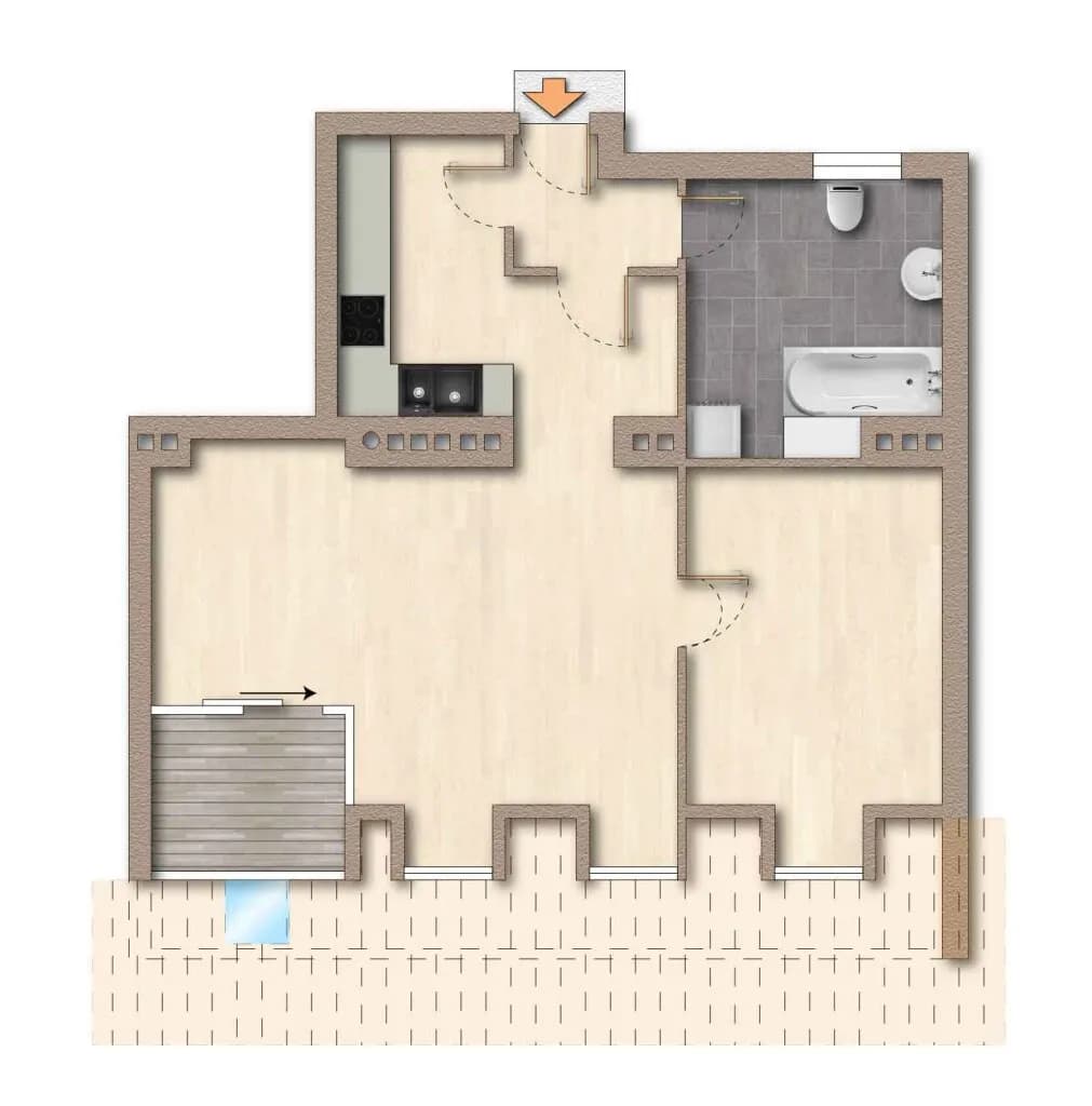 2-Zimmer-Wohnung kaufen in Wien – 57,62 m², € 399.000 – Bild 10 von 10