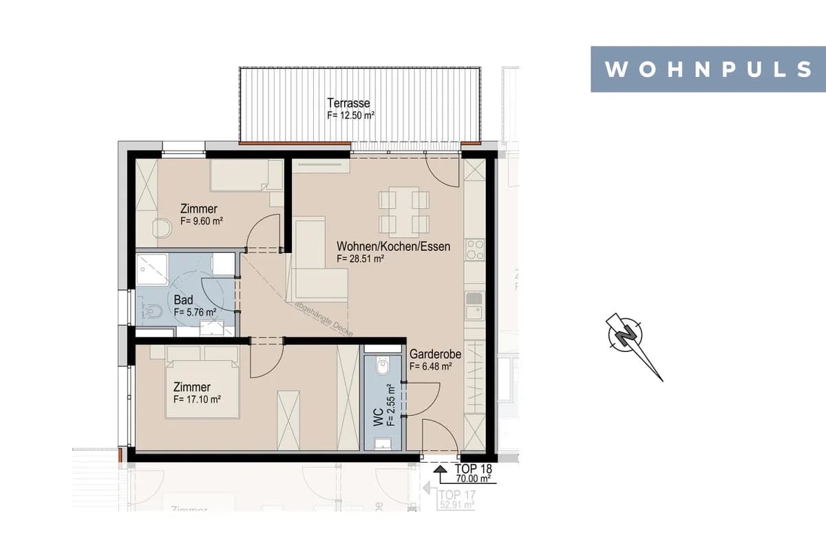 3-Zimmer-Wohnung kaufen in Innsbruck-Land – 70 m², € 534.717 – Bild 9 von 9