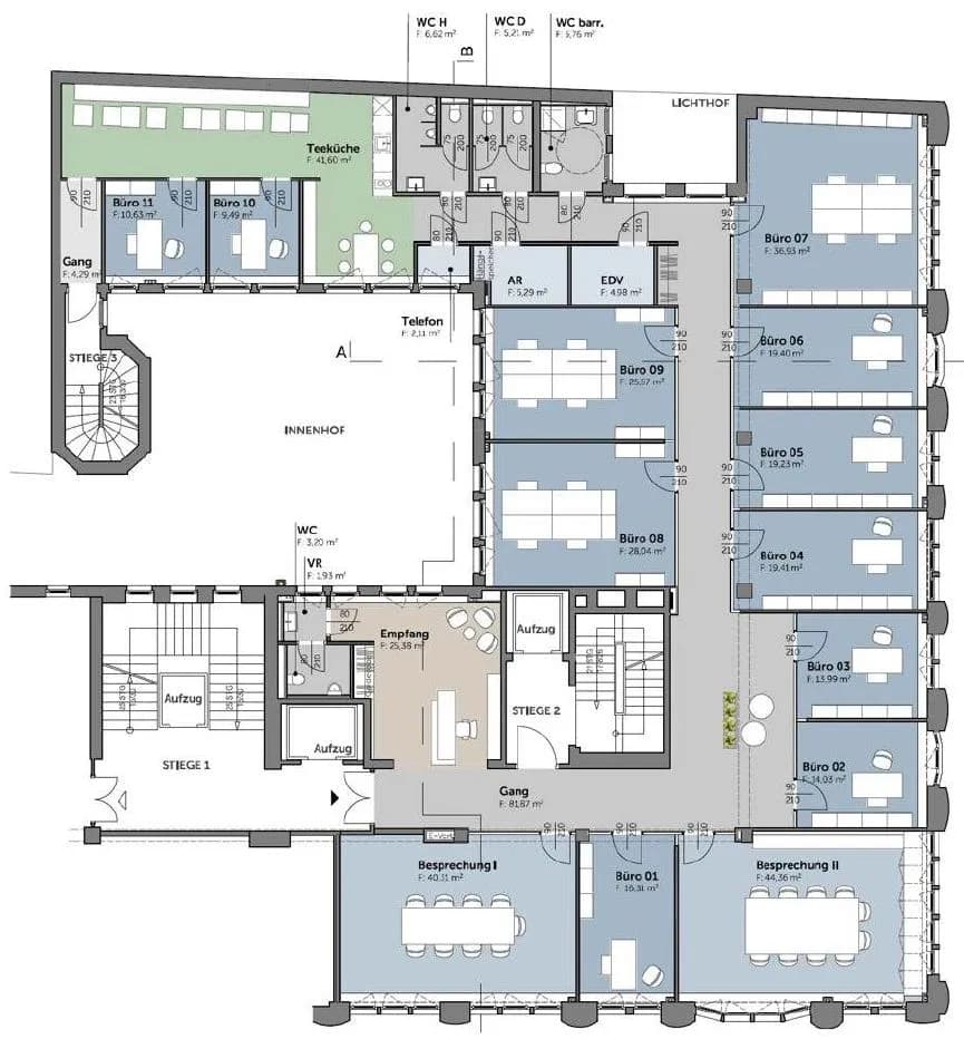 Gewerbeimmobilie mieten in Wien – 504 m², € 25 – Bild 6 von 8