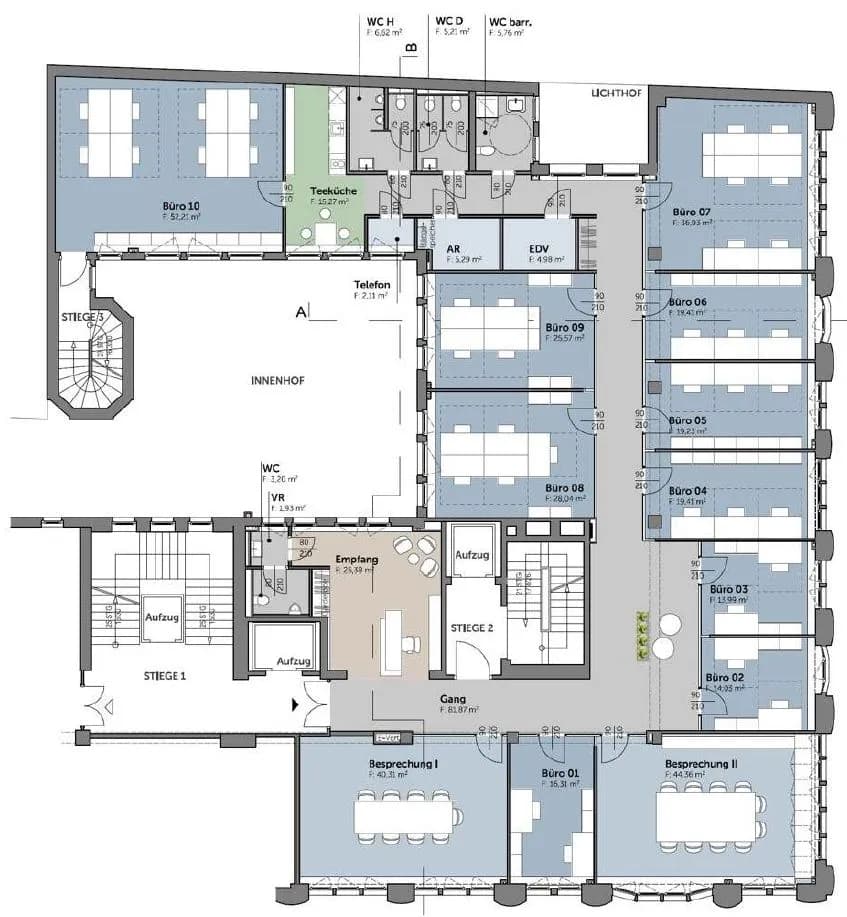 Gewerbeimmobilie mieten in Wien – 504 m², € 25 – Bild 7 von 8